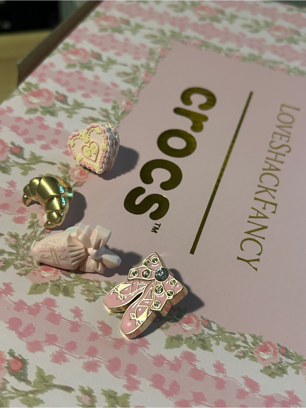 LoveShackFancy x CROCS Jibbitz Charms